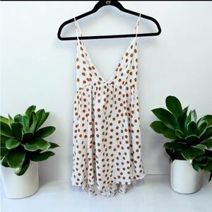 Zara Polka Dot Dress Size Large